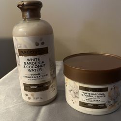 Beloved Body Wash & Body Cream White Gardenia & Coconut Water *New & Sealed*