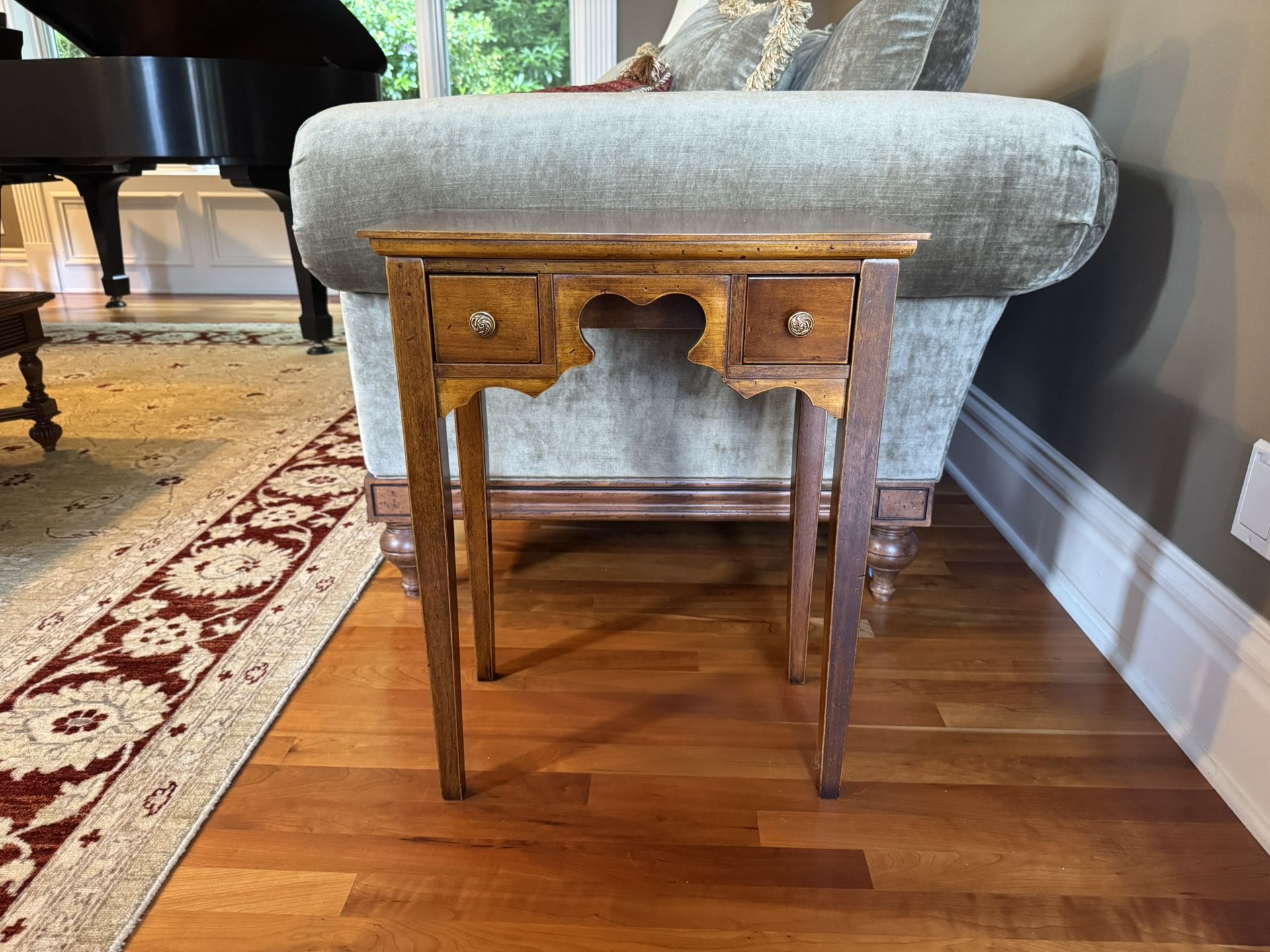 Two Matchin Side Tables From Italy
