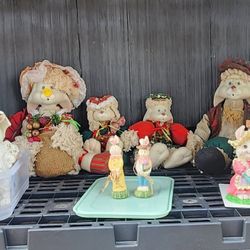 Rabbit Family Dolls And Decorations ( Easter And More )