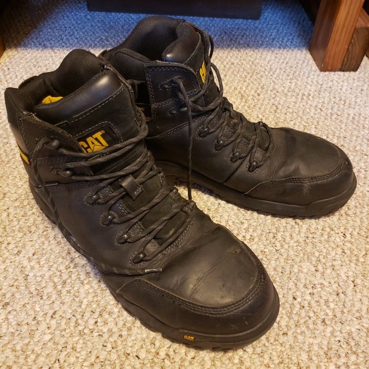 CAT Steel Toe Work Boot Size 13w