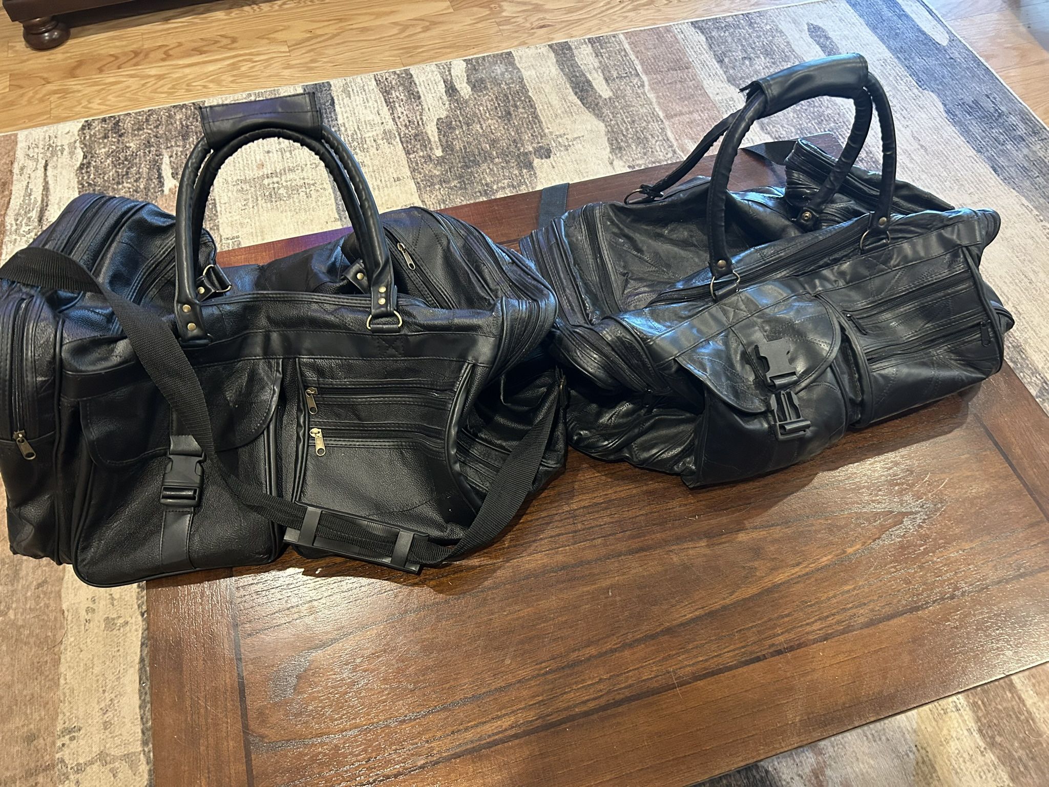 Large Leather Duffel Bags