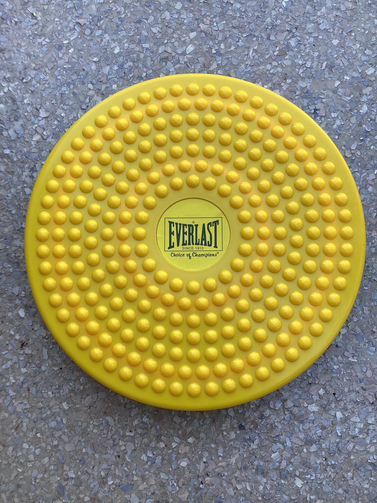 Yellow 10” Everlast Balance Spinner Disc Exerciser