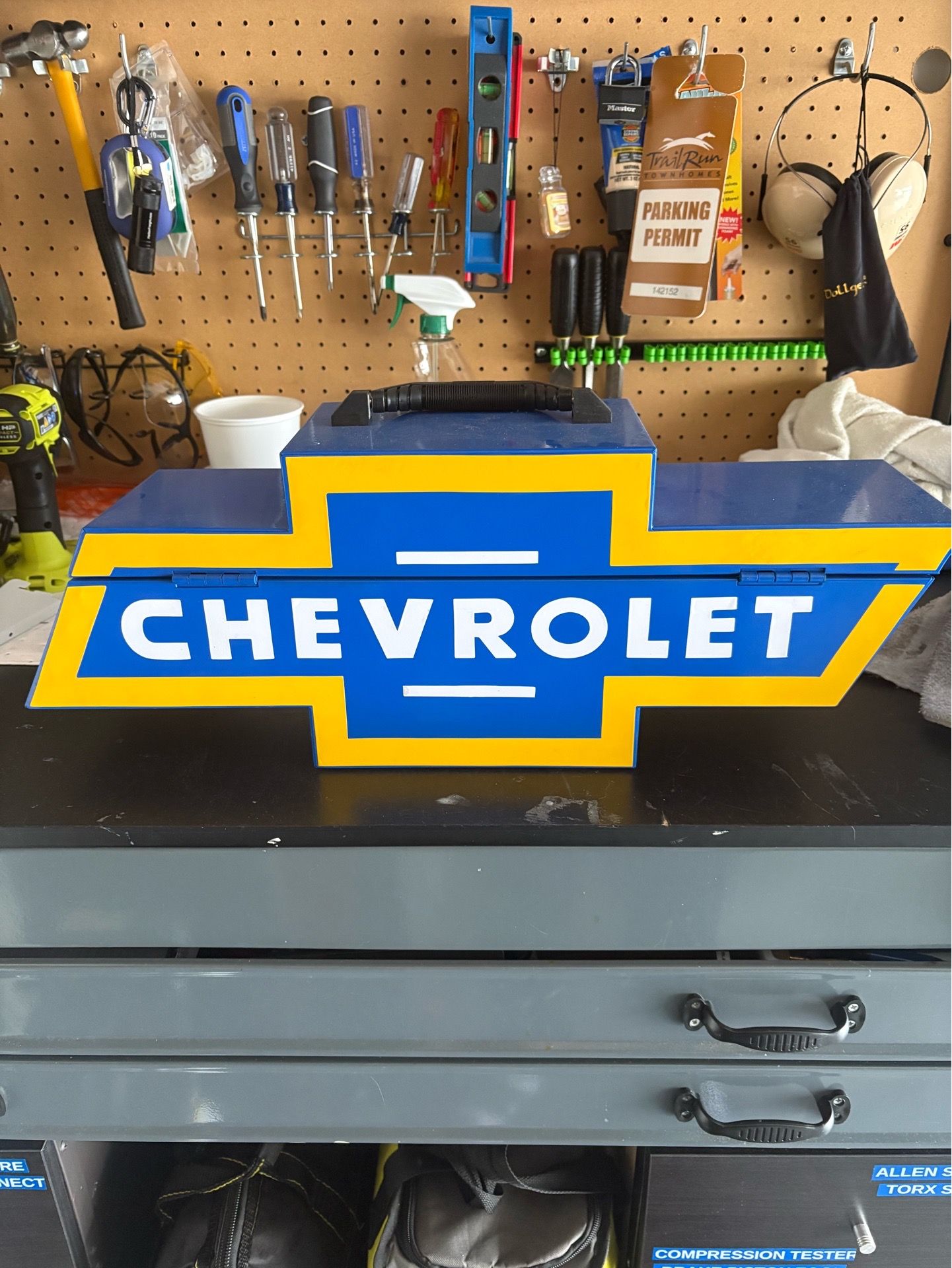 Chevy small toolbox