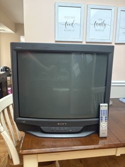 Sony Trinitron KV-27S46 27 inch CRT TV w/ Remote  Good Condition Tested Working
