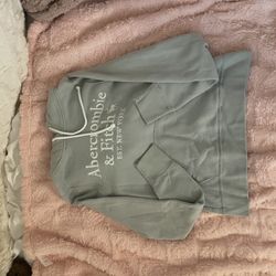 Light Green Abercrombie & Fitch hoodie 