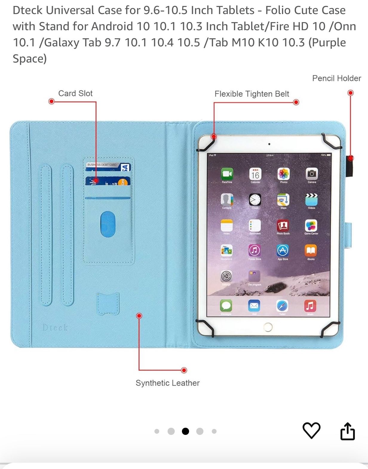 Dereck Universal Case 9.6-10.5 Inch Tablets