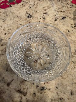 Small Crystal Bowl $6