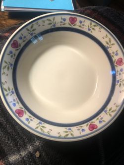 Tienshan Stoneware Bowl County Morning 