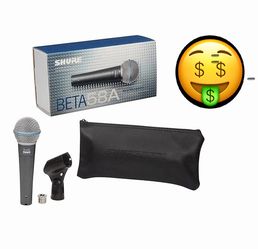 Shure BETA 58A Supercardioid Dynamic Vocal Microphone