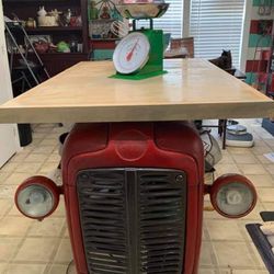 Vintage Tractor Kitchen Island Or Table 