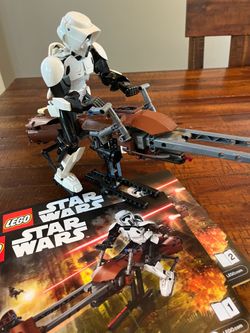 LEGO Star Wars Scout Trooper & Speeder Bike