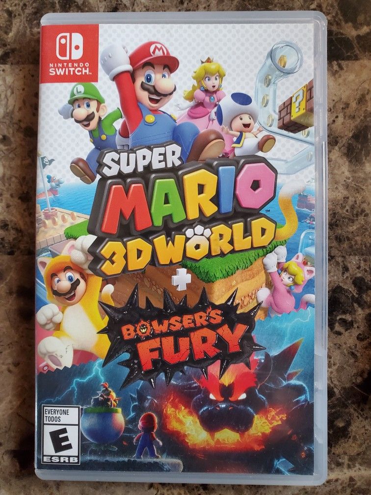 Super Mario 3D World + Bowser's Fury - Nintendo Switch Game