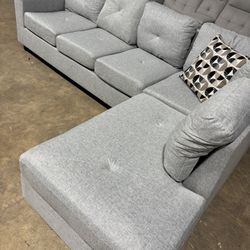 *Brand New* Gray Sectional Couch Delivery Available 