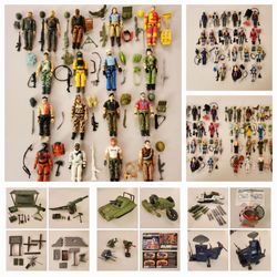 GI-Joe - HUGH LOT Sale - Figures, Units, Vehicles, Equipment 1982 to 1988