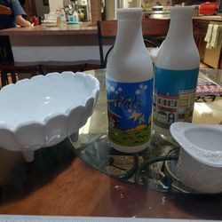 Vintage milk glass $40 for all