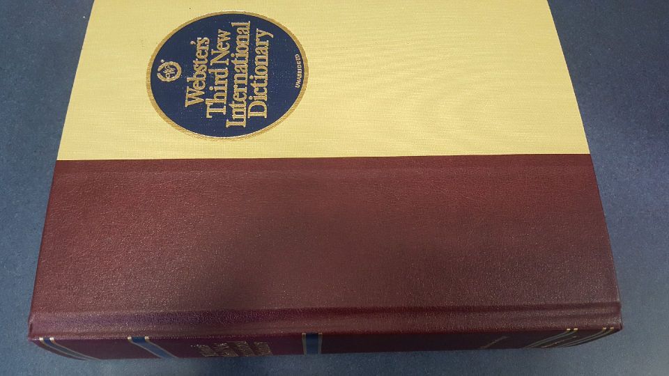 Webster\'s Third New International Dictionary