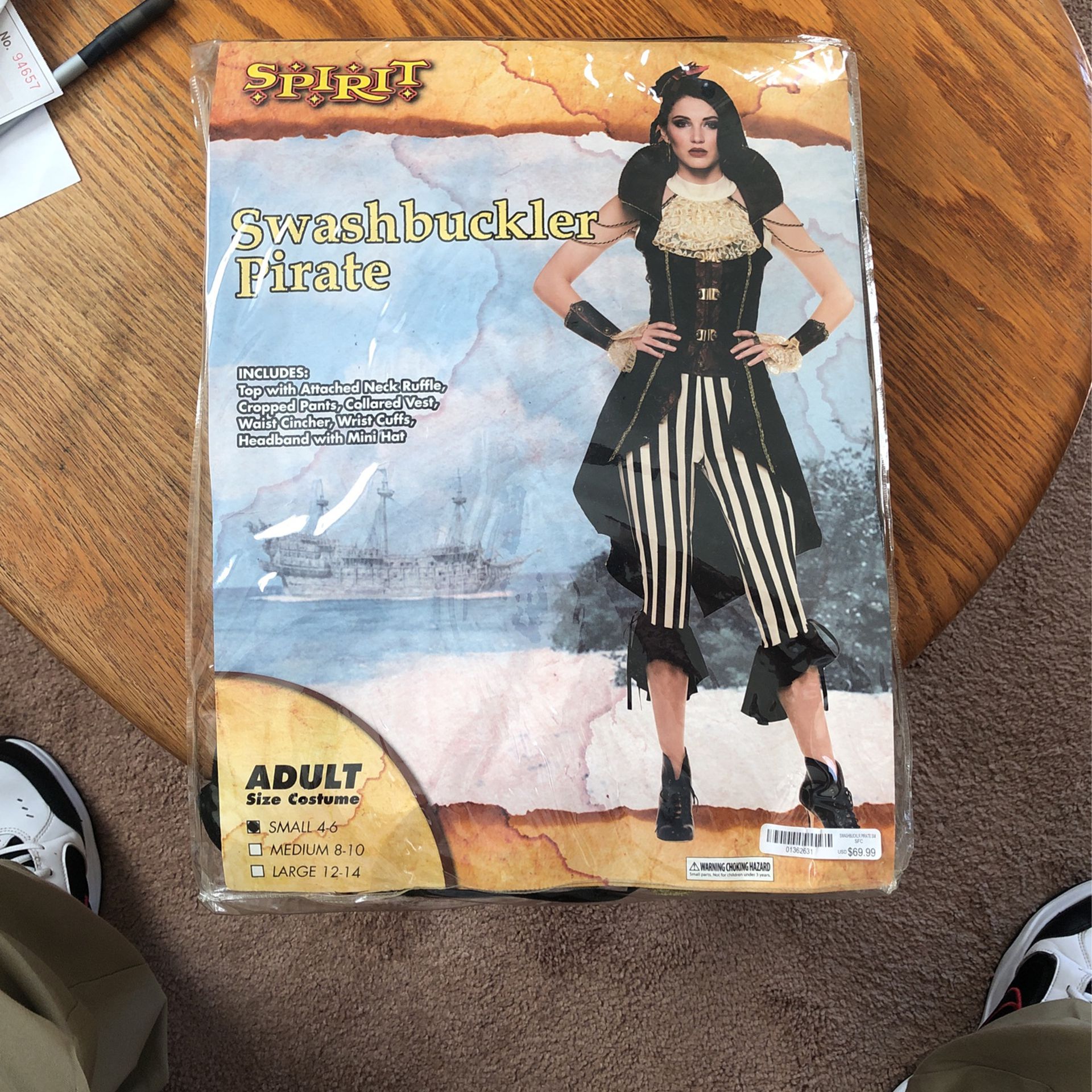 Swashbuckler Pirate Costume