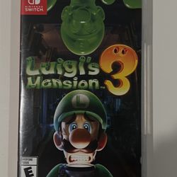 Luigi Mansions 3 Nintendo Switch 