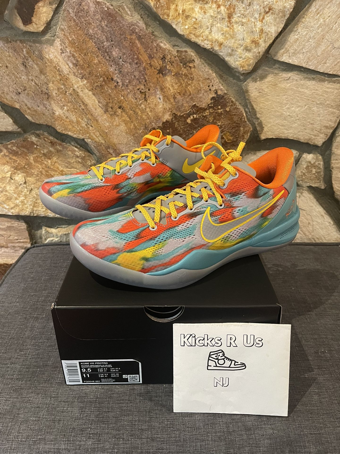 Nike Kobe 8 Protro Venice Beach Men Size 9.5