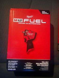 Milwaukee M12 FUEL 3/8" Subcompact Impact Wrench