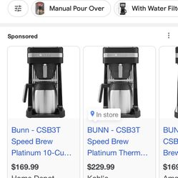 Bunn CSB3T Coffee Maker