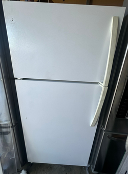 White Top Mount Refrigerator - SpillProof Shelves