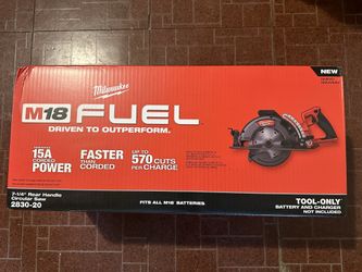 Milwaukee 7 1/4” Rear Handle Circular Saw