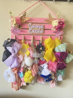 Porta Tiaras Y Moños Personalizado 