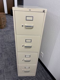 HON 4-Drawer Vertical File Cabinet