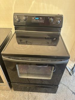 Whirlpool glass Top range