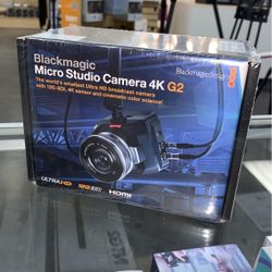 BlackMagic Micro Studio Camera 4K G2
