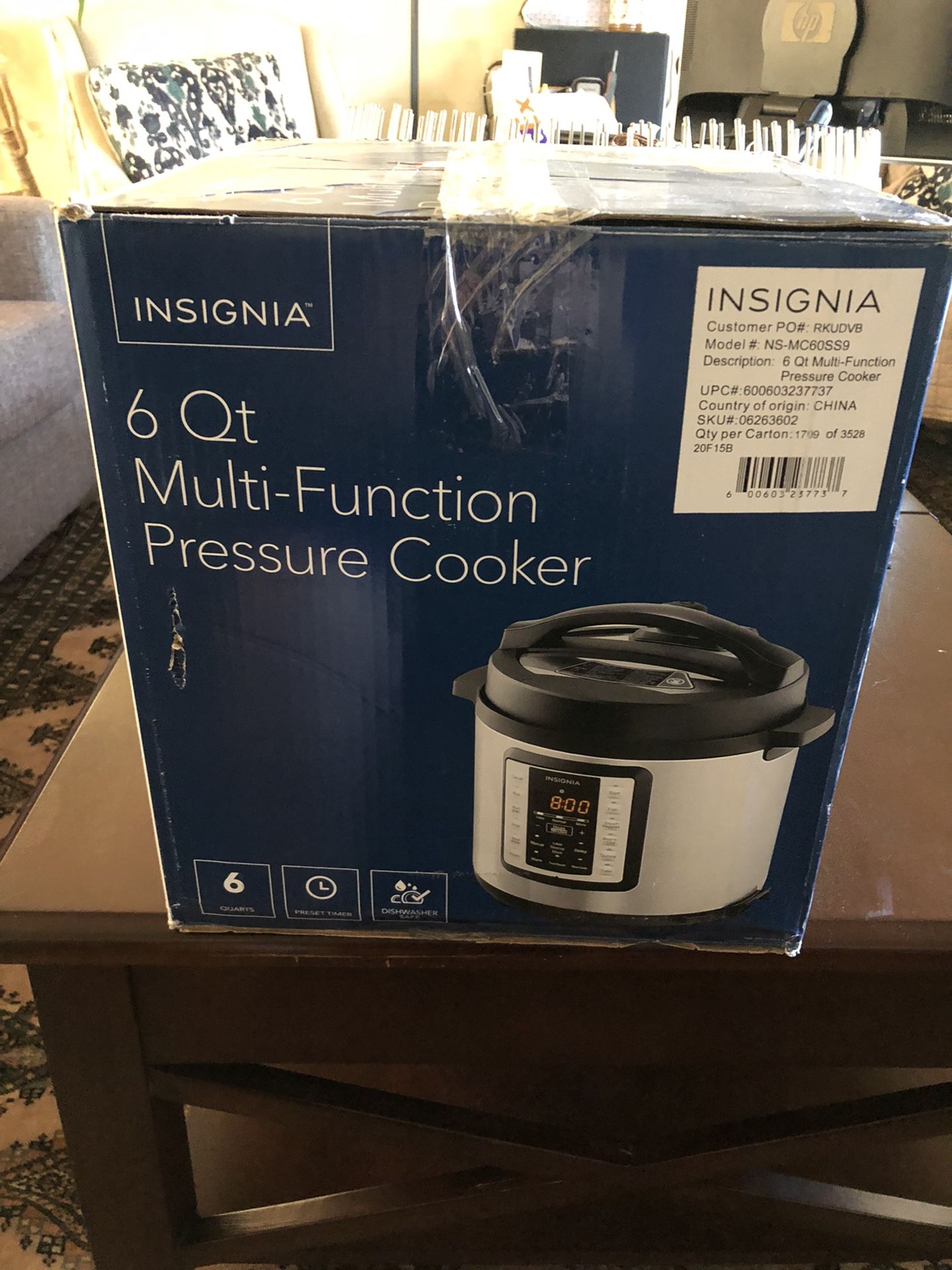 Insignia 6qt Who Makes Insignia Pressure Cooker Brand New