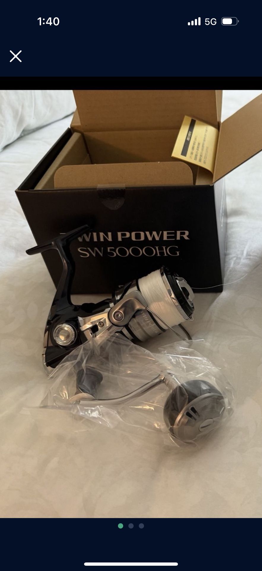 Brand new ShimanoTwin Power And St Croix Legend