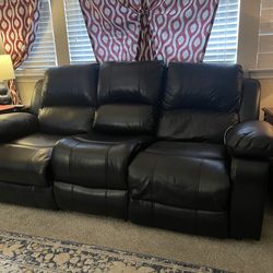 Double Reclining Sofa / Recliner / Couch
