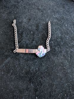 Silver .925 Unicorn 🦄 Bracelet For Girl 