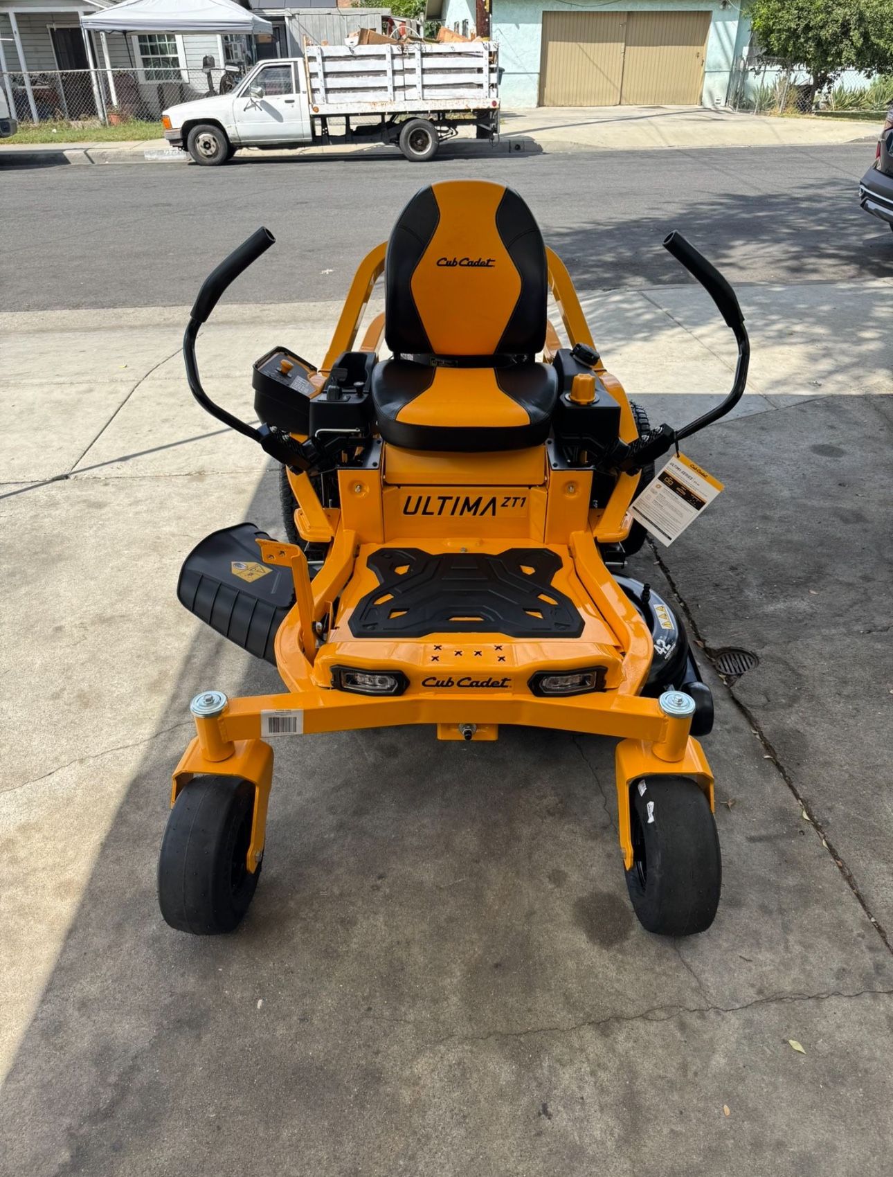 Cub Cadet Ultima 42 in. 21.5 HP V-Twin Kawasaki Engine Dual Hydrostatic Drive Gas Zero Turn Riding Lawn Mower