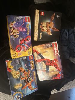 LEGO Sets Bundle – Pokémon, Marvel, Sonic