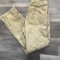 carhartt jeans relaxed fit size 35 32