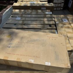 The whole batch of electric scooters comes with boxes