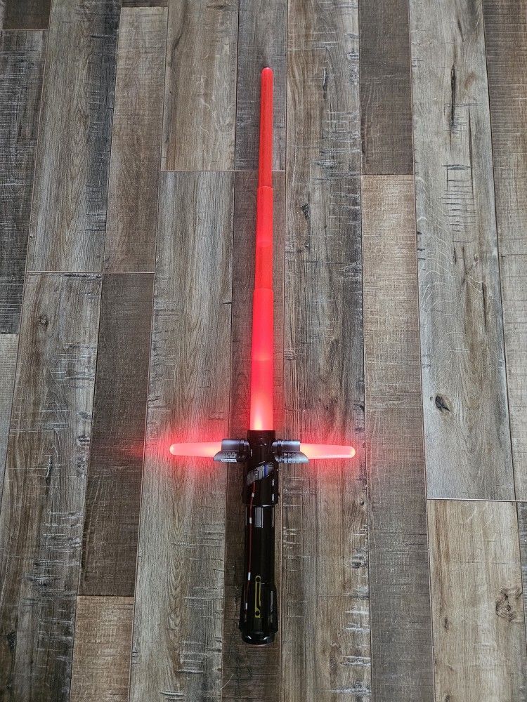 Hasbro 2019 Star Wars Kylo Ren Light Saber Light w Voice Sound Light Up Tested