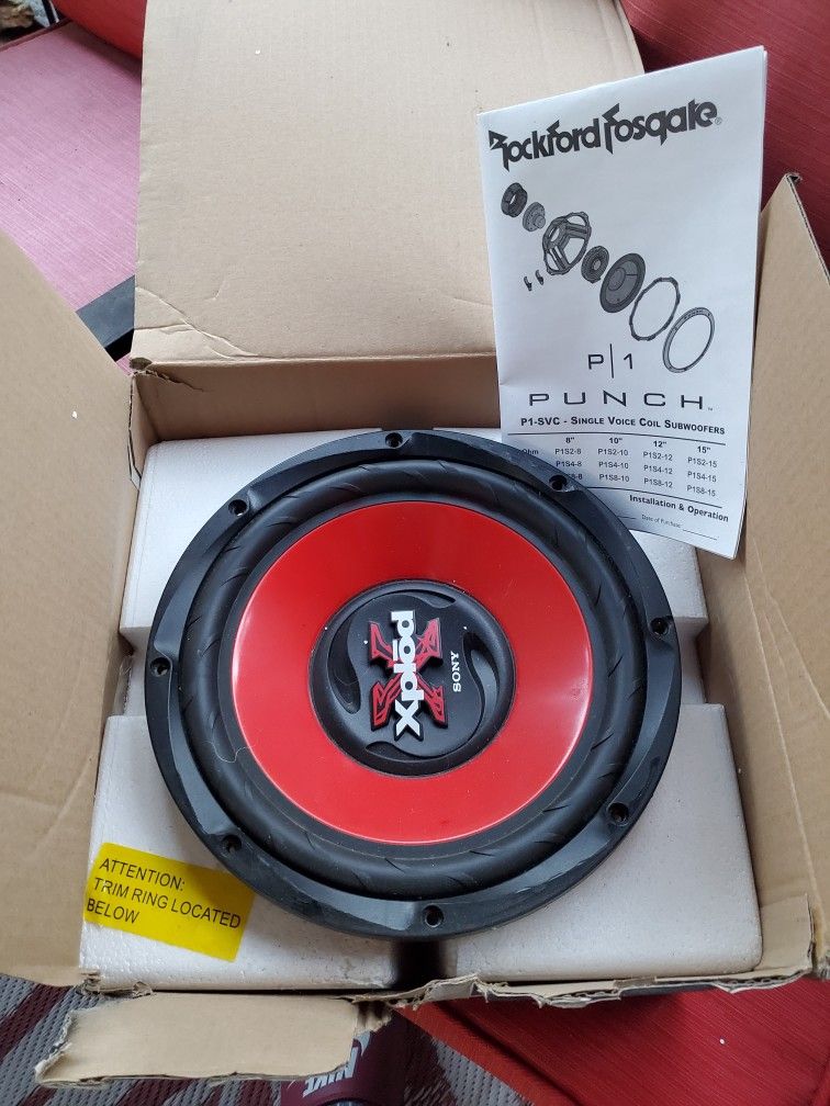Rockford Fosgate XPLOD 10inch Subwoofer 