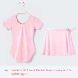 Ballet Leotards for Girls Toddler Dance Dress Outfit Combo 