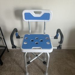 Shower Chair for Seniors Elderly Handicap Disabled Or Bariatric Adults 