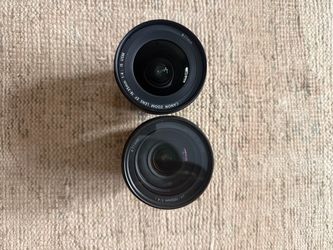 New Canon lenses
