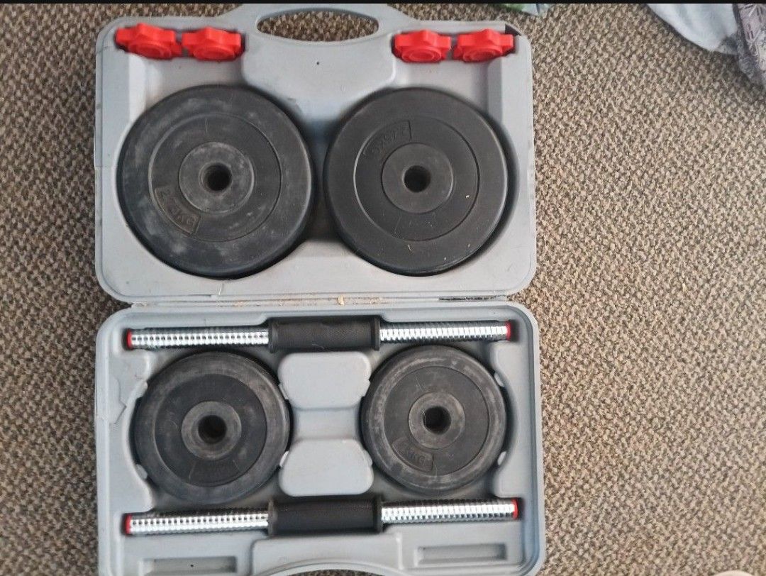 Dumbbells In Case