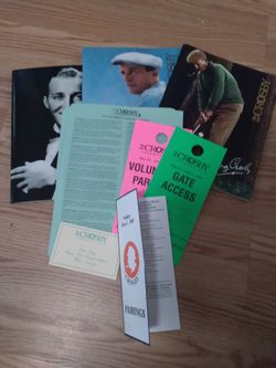 Crosby Golf Memorabilia 