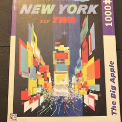 “The Big Apple” 1000 Piece 19 1/4” x 26 5/8” Jigsaw Puzzle  