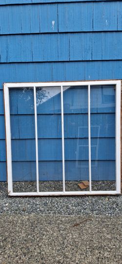 Wood Window 54x54 Craftsmen