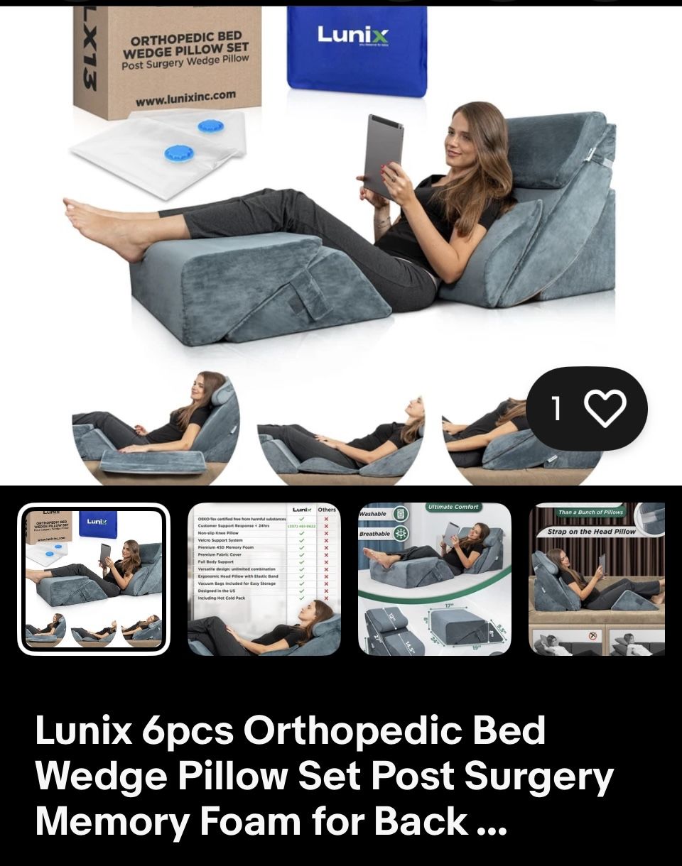 Lunix Pillow Set 6 Pcs