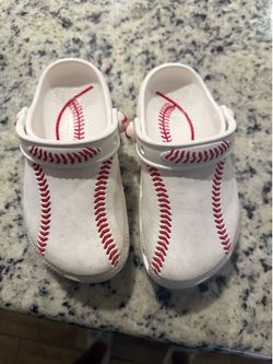 Baseball crocs SIZE 12